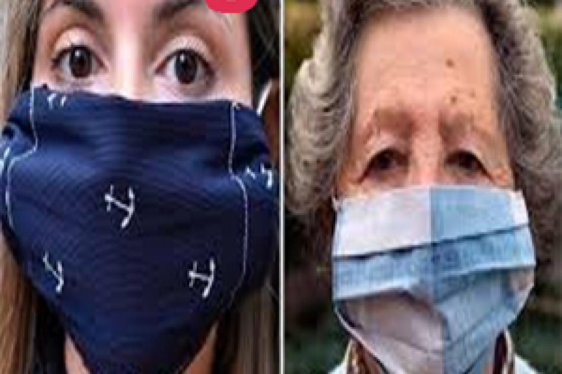 Cómo hacer barbijos caseros y usarlos correctamente