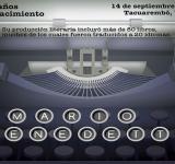 Los cien de Mario Benedetti