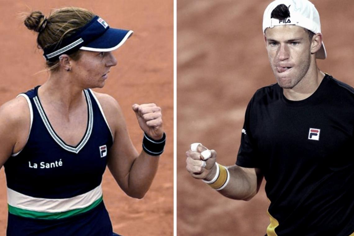 Podoroska y Schwartzman mantienen el buen nivel y van por más en Roland Garros