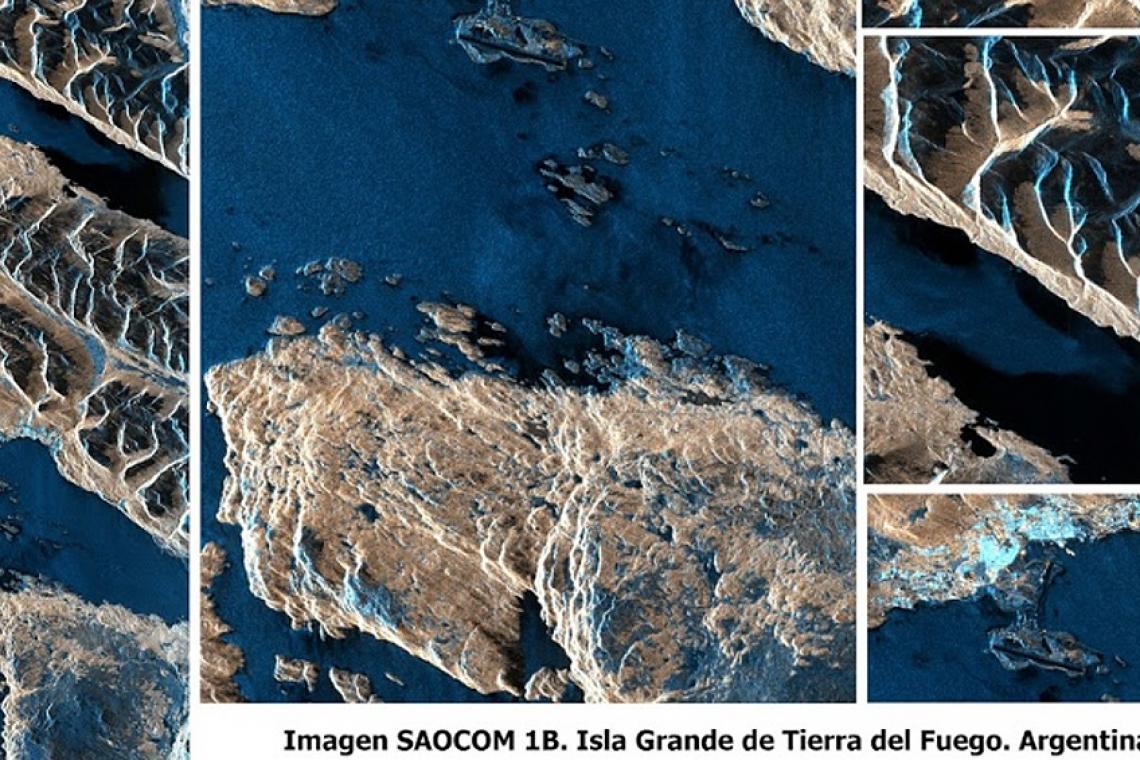 Difundieron las primeras imágenes tomadas por el Saocom 1B