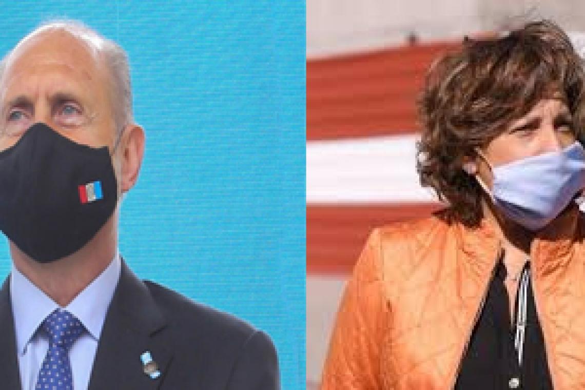 Perotti y Carreras, aislados por positivo en coronavirus del ministro de Seguridad Saín