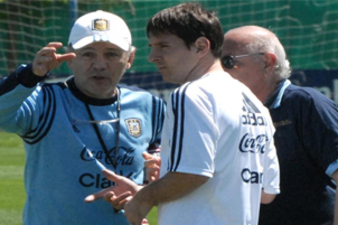 De Messi para Sabella: "Fue un placer compartir tanto con vos"
