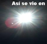Eclipse solar, el país se paralizó ante el fenómeno astronómico del siglo.