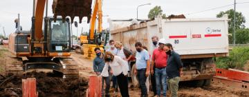 LA PROVINCIA FINALIZA LAS OBRAS EN EL BARRIO OLÍMPICO DE ROSARIO