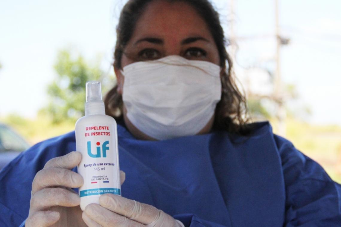 VERANO SEGURO: SE DISTRIBUIRÁN ALCOHOL EN GEL Y REPELENTE DE MOSQUITOS PRODUCIDOS POR EL LIF