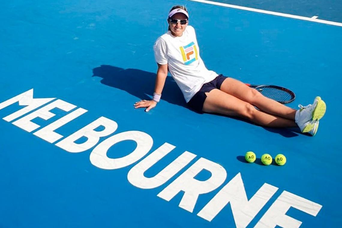 En el día de su cumpleaños la "Peque" Podoroska buscará avanzar en el Abierto de Australia