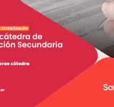 LA PROVINCIA AVANZA EN LA ESTABILIDAD LABORAL DE LAS Y LOS DOCENTES DE EDUCACIÓN SECUNDARIA
