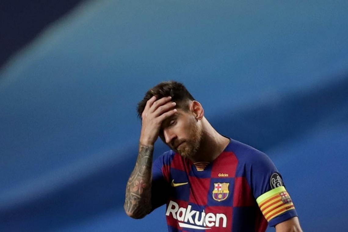 Messi: la soledad era esto