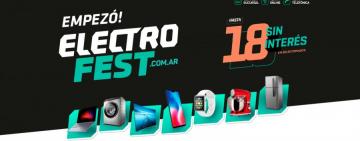 Comienza el Electro Fest, con descuentos del 35% y 18 cuotas