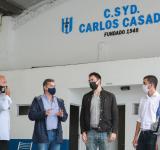 La provincia firmó convenios de buenas prácticas sociales con clubes de rosario