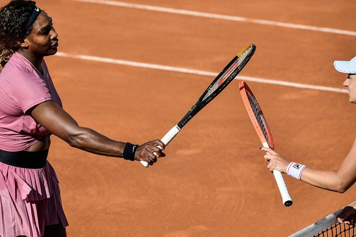 Podoroska dio el batacazo en Roma con un triunfo ante Serena Williams