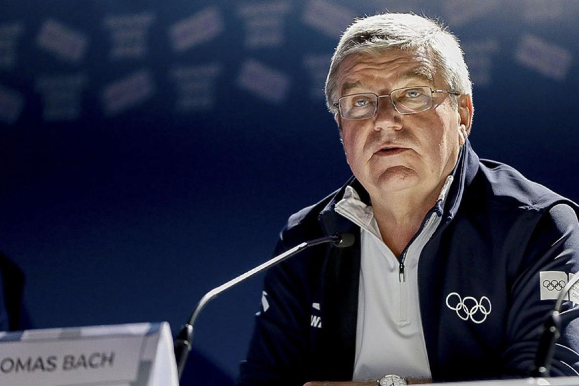 Bach: "El 75 por ciento de los atletas llegarán vacunados a los Juegos de Tokio"