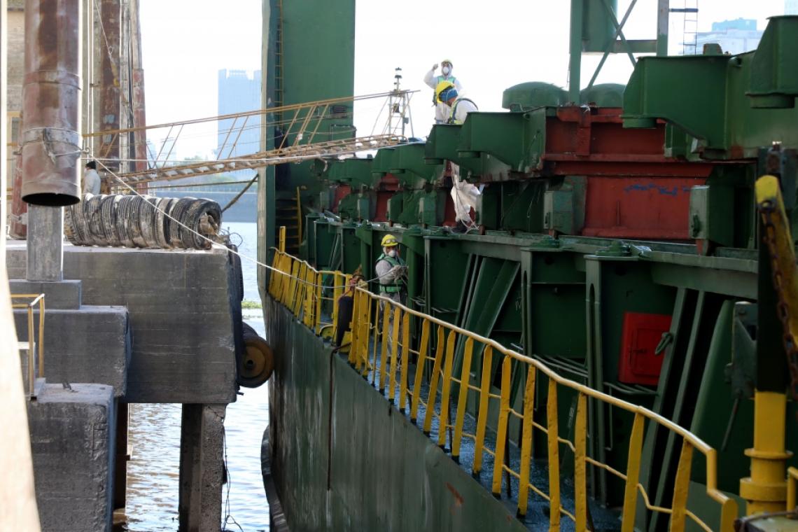 El puerto de santa fe embarcó más en los primeros cinco meses del 2021 que todo el año pasado.