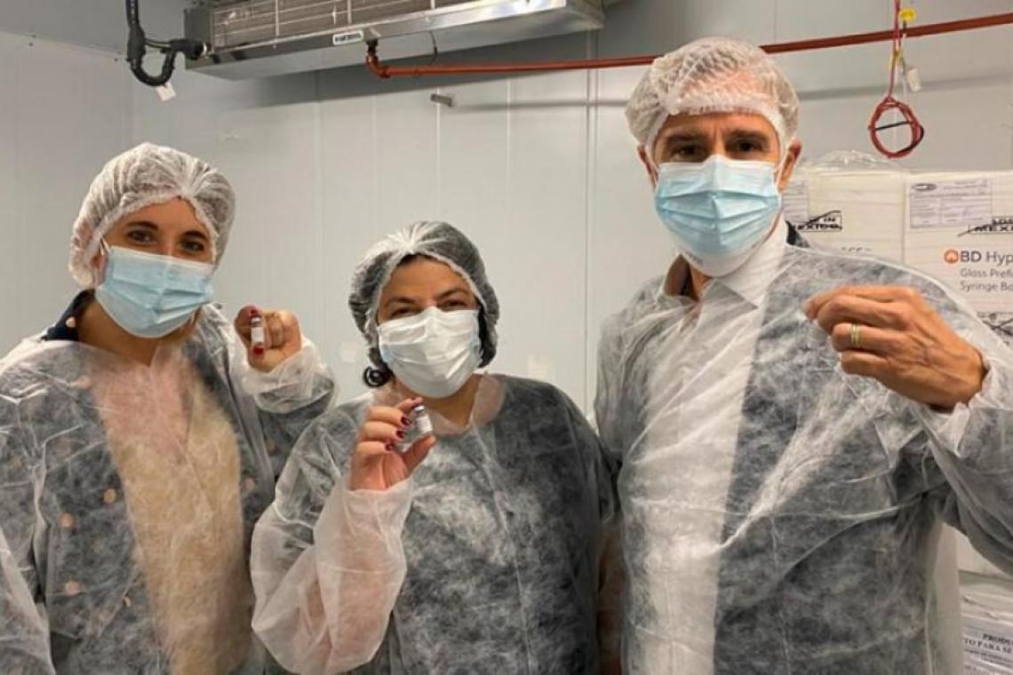 Empieza la producción argentina de Sputnik V: "El objetivo son 500 mil dosis por semana"