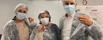 Empieza la producción argentina de Sputnik V: "El objetivo son 500 mil dosis por semana"