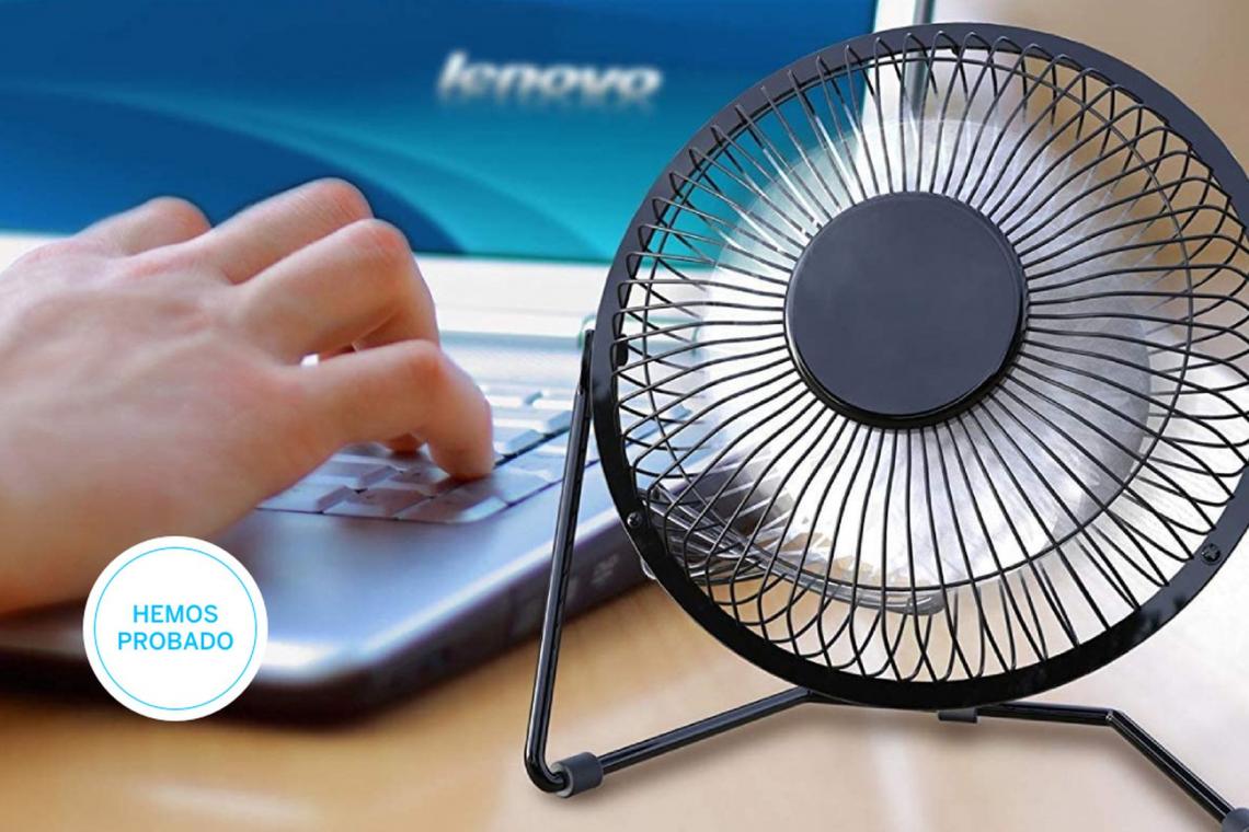 Los mejores ventiladores con USB para colocar en el escritorio mientras teletrabajas