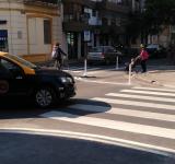 Comienzan las obras para la implementación de los nuevos cruces peatonales seguros
