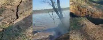 La provincia informa sobre el estado de situación de las barrancas del río Paraná
