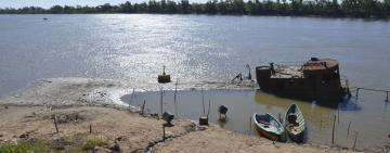 El Gobierno declaró la "emergencia hídrica" ante la histórica bajante en el Río Paraná