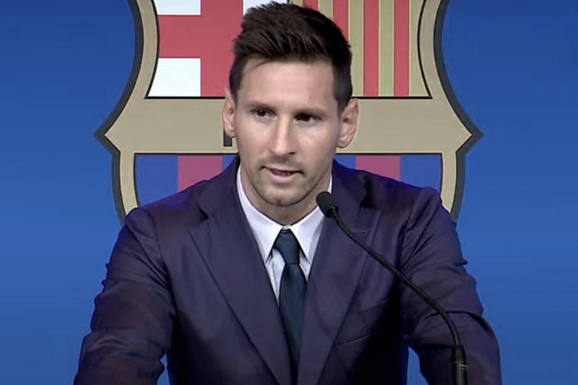 Messi se despidió de Barcelona con "mucha tristeza" y admitió que PSG "es una posibilidad"