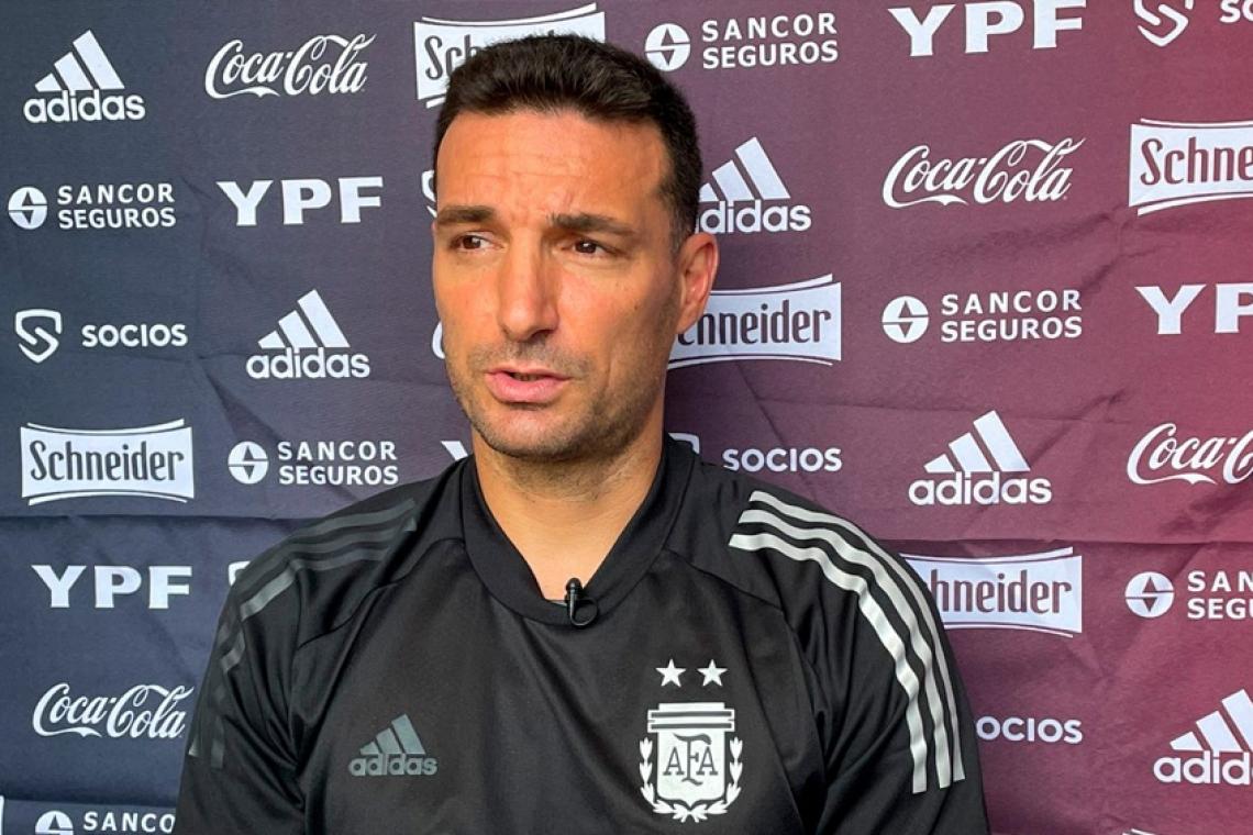 Scaloni y el duelo ante Brasil: "Probablemente haremos algunos cambios"