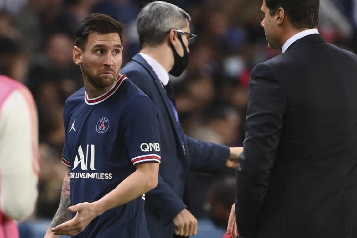Las redes se hicieron eco del fastidio de Messi al ser reemplazado