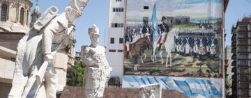 Javkin: «Este mural es un sello de identidad de la ciudad»