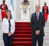 PEROTTI RECIBIÓ A LA EMBAJADORA DE POLONIA EN ARGENTINA, ALEKSANDRA MARIA PIATKOWSKA