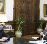 El gobernador Perotti mantuvo un encuentro de trabajo con el presidente Alberto Fernández