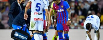 El "Kun" Agüero evitó hablar de su arritmia y agradeció el apoyo recibido