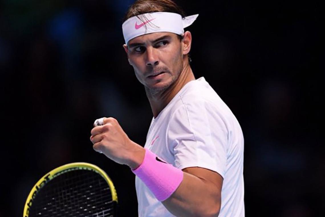Rafa Nadal dio positivo en coronavirus y se bajó del torneo de Abu Dhabi