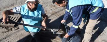 Operativo especial por tormentas: el municipio refuerza tareas de prevención