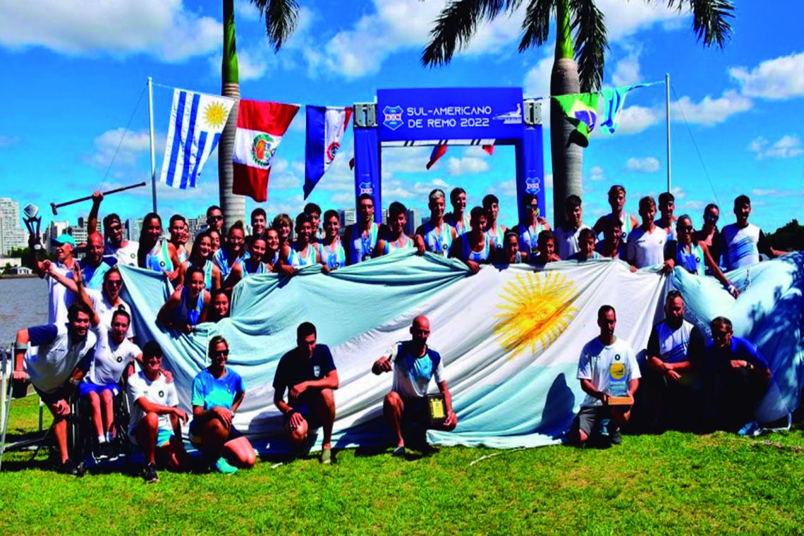 El DT calificó como "muy buena y positiva" la actuación del seleccionado que logró el Sudamericano de remo