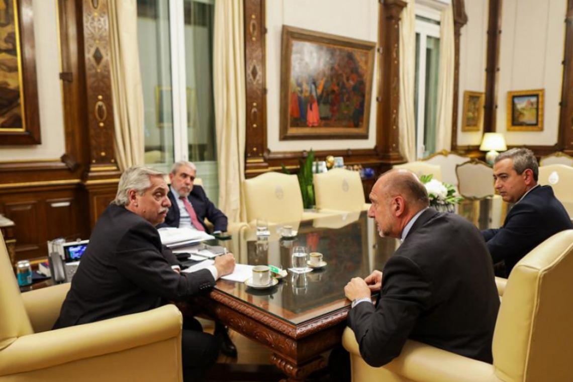 Reunión con el presidente Alberto Fernández para abordar la seguridad en la provincia