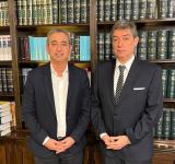 Javkin se reunió con el presidente de la Corte Suprema de la Nación