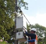 Comenzaron a instalarse las primeras 20 cámaras de control de tránsito