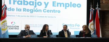 SE REALIZÓ EN LA CIUDAD DE SANTA FE EL ENCUENTRO SOBRE TRABAJO Y EMPLEO DE LA REGIÓN CENTRO