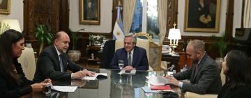 Provincia y nación firmaron los convenios para regularizar la deuda de coparticipación