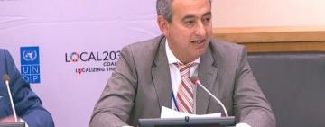 Javkin expuso en la ONU sobre los objetivos de las ciudades para el 2030