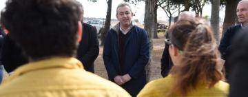 Quemas en islas: fuerte reclamo de Javkin junto a intendentes de la región