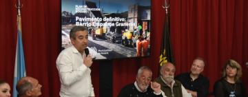 Pavimento definitivo en Empalme Graneros: Javkin anunció inversión de más de $1.240 millones