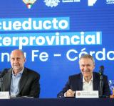 PEROTTI Y SCHIARETTI ANUNCIARON EL LLAMADO A LICITACIÓN PARA LA CONSTRUCCIÓN DEL ACUEDUCTO INTERPROVINCIAL SANTA FE – CÓRDOBA