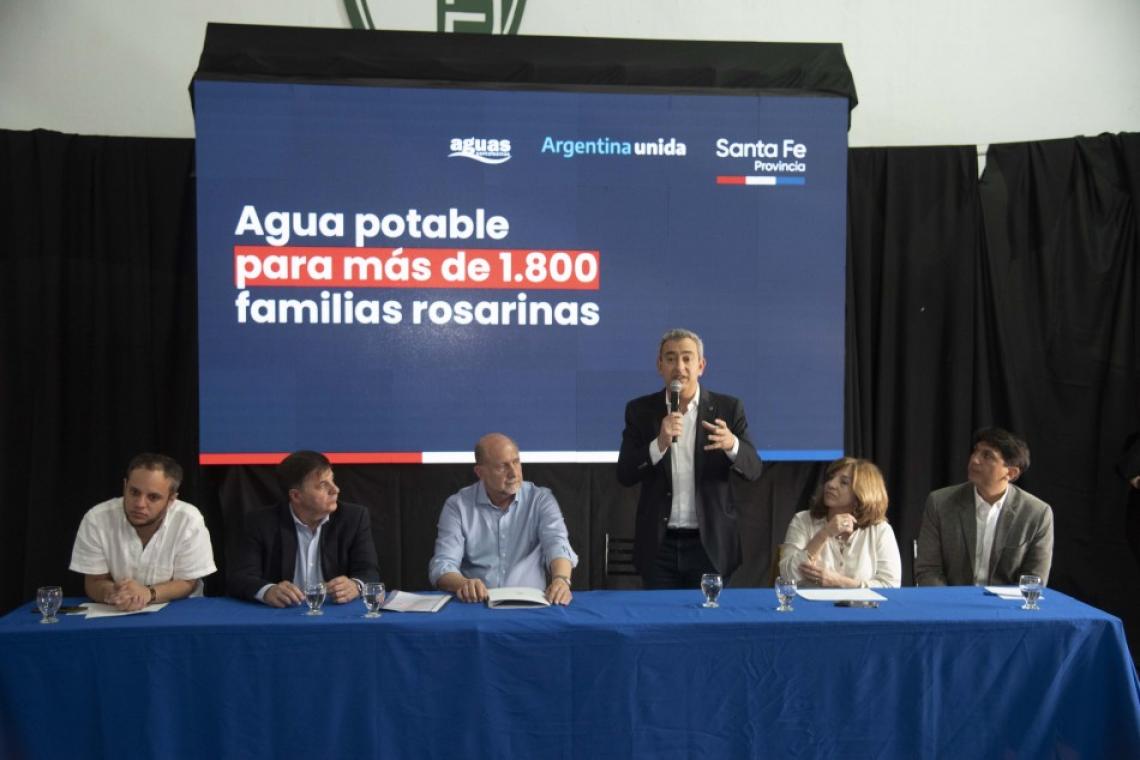 Avanza el proyecto para mejorar el acceso al agua potable en ocho sectores de zona oeste