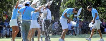 El golf consiguió dos medallas de oro para Argentina