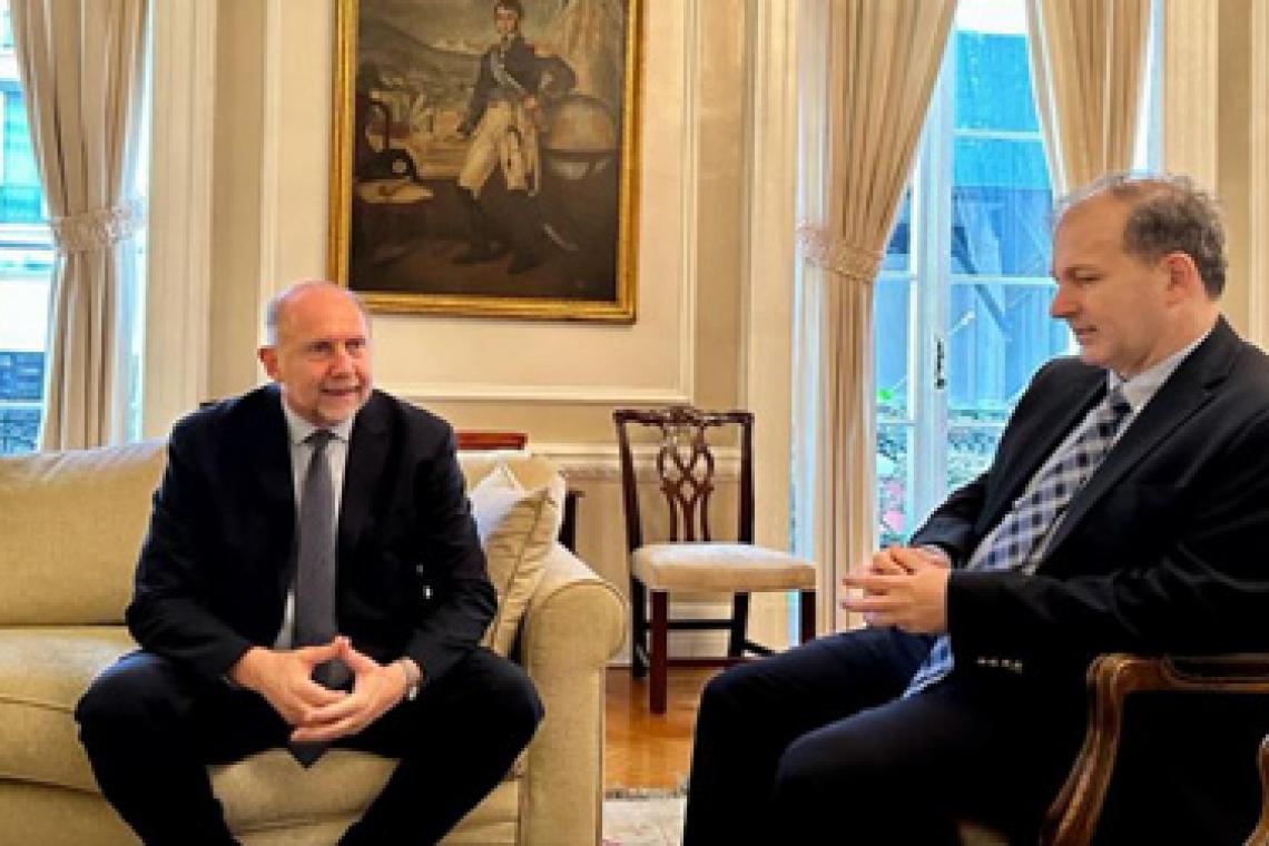 Perotti se reunió en EE.UU. con inversores para promover el acceso al mercado de productos Santafesinos