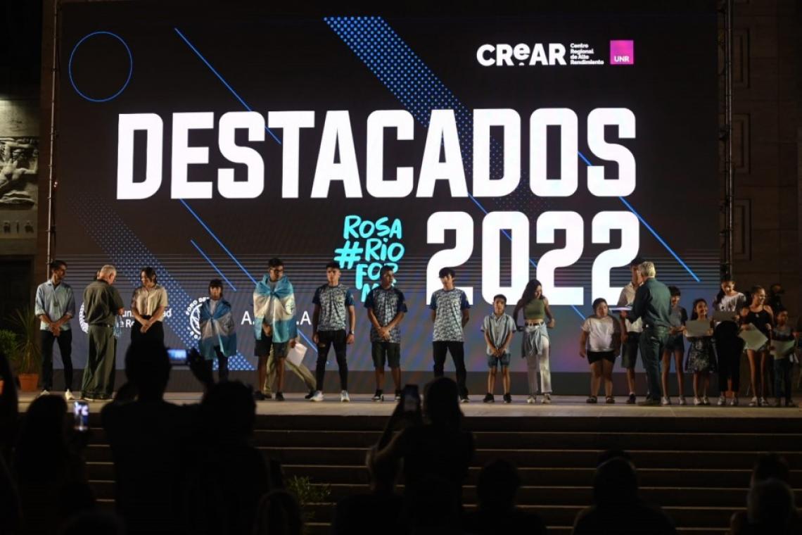 Destacados 2022: Rosario distinguió a más de 300 deportistas en el Monumento