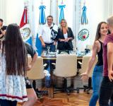 Javkin recibió a representantes locales en el Pre Cosquín 2023