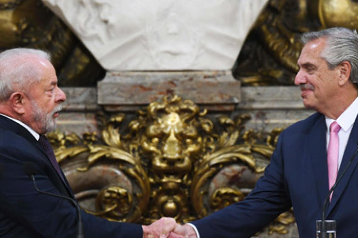 Alberto Fernández y Lula coincidieron en "profundizar relación estratégica" entre Argentina y Brasil