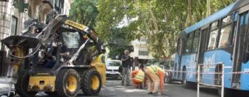 Plan de calles: por obras en Laprida habrá desvíos del TUP durante siete días