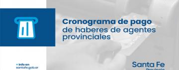 La provincia dio a conocer el cronograma de pago de haberes correspondiente a mayo de 2023